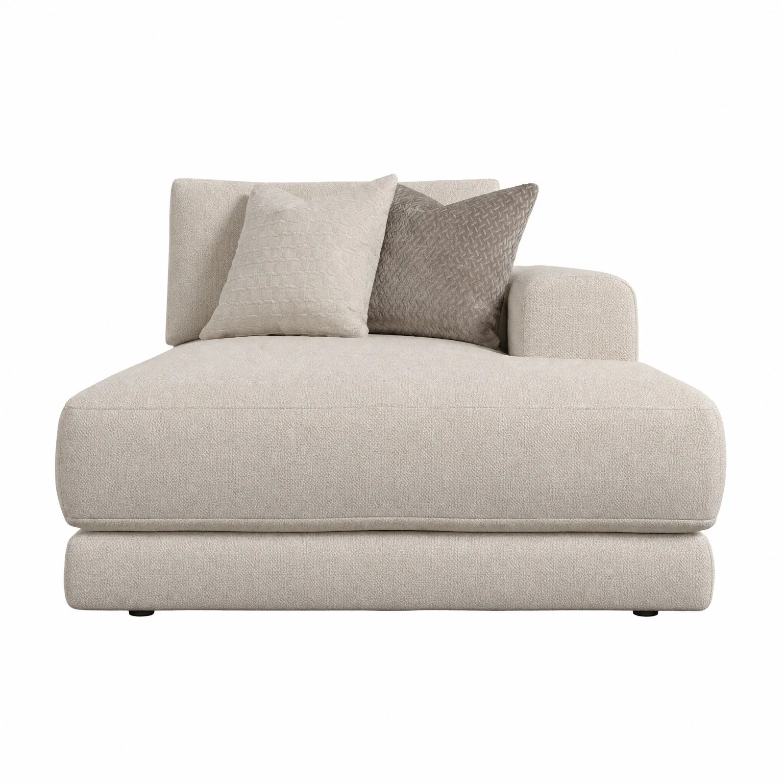 Lomax 1 Arm Chaise Rhf, Neutral | Barker & Stonehouse 2