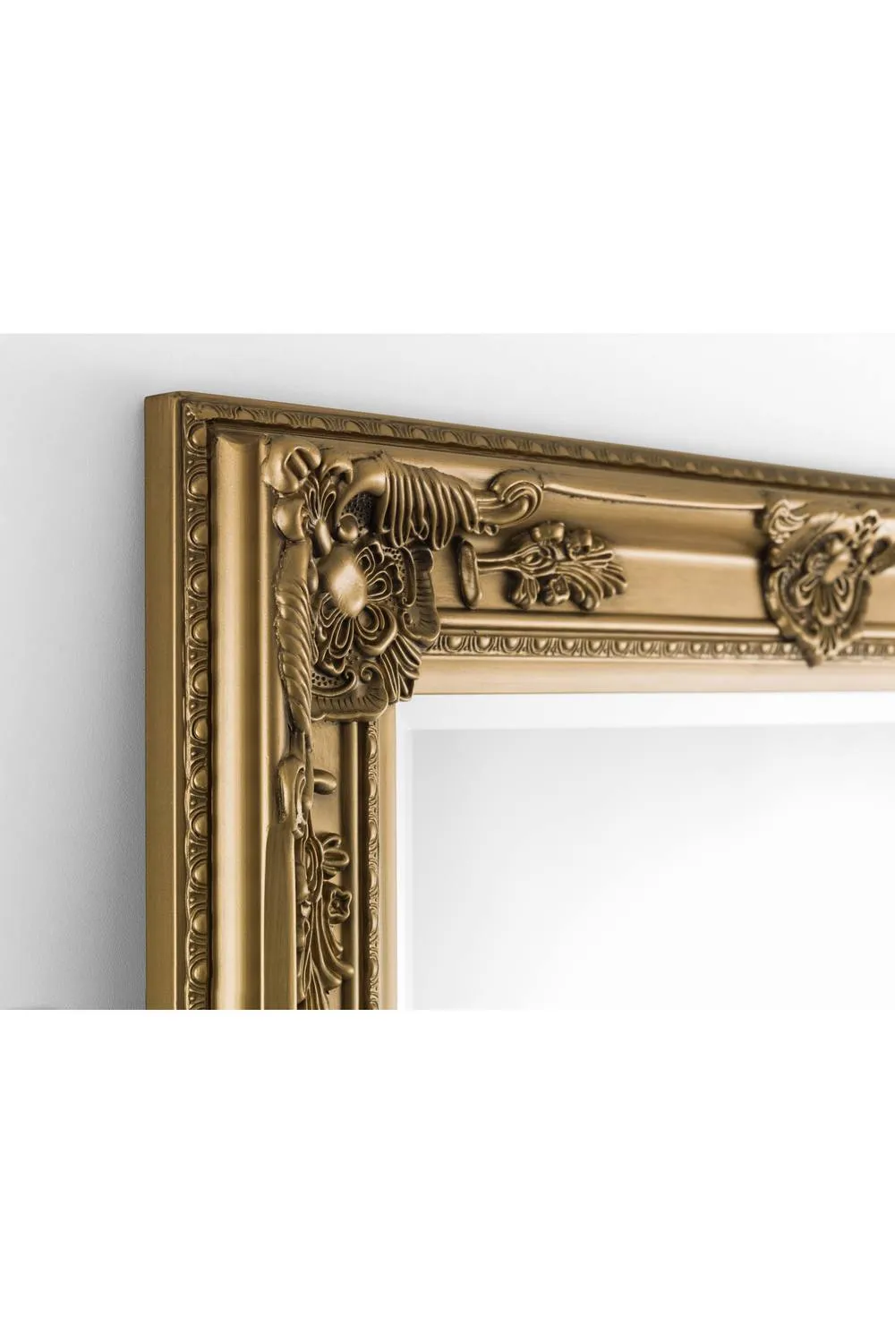 Julian Bowen Palais Lean-To Dressing Mirror in Gold 5