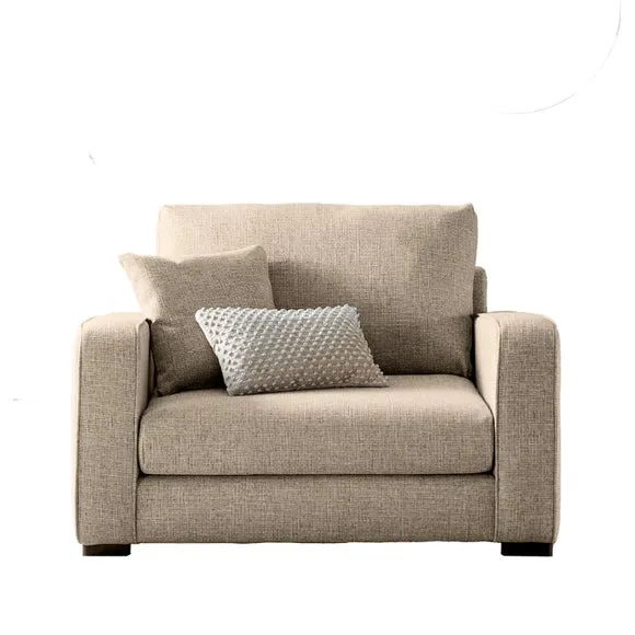 Carson Deep Sit Snuggle Chair, Chunky Multi Weave 2