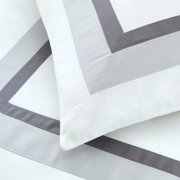 Dorma Alderton 100% Cotton Sateen Duvet Cover & Pillowcase Set 2