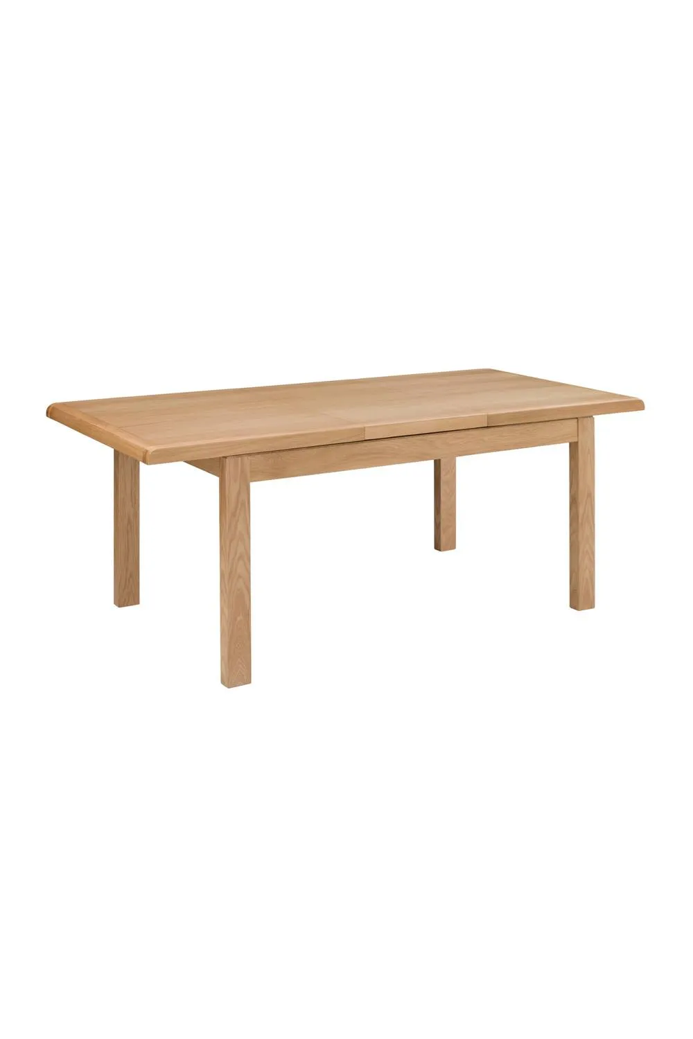 Julian Bowen Curve Rectangular Extending 4-6 Seater Dining Table in Light Oak 4