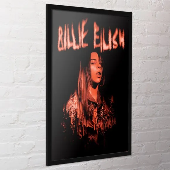 Billie Eilish Framed Poster Print