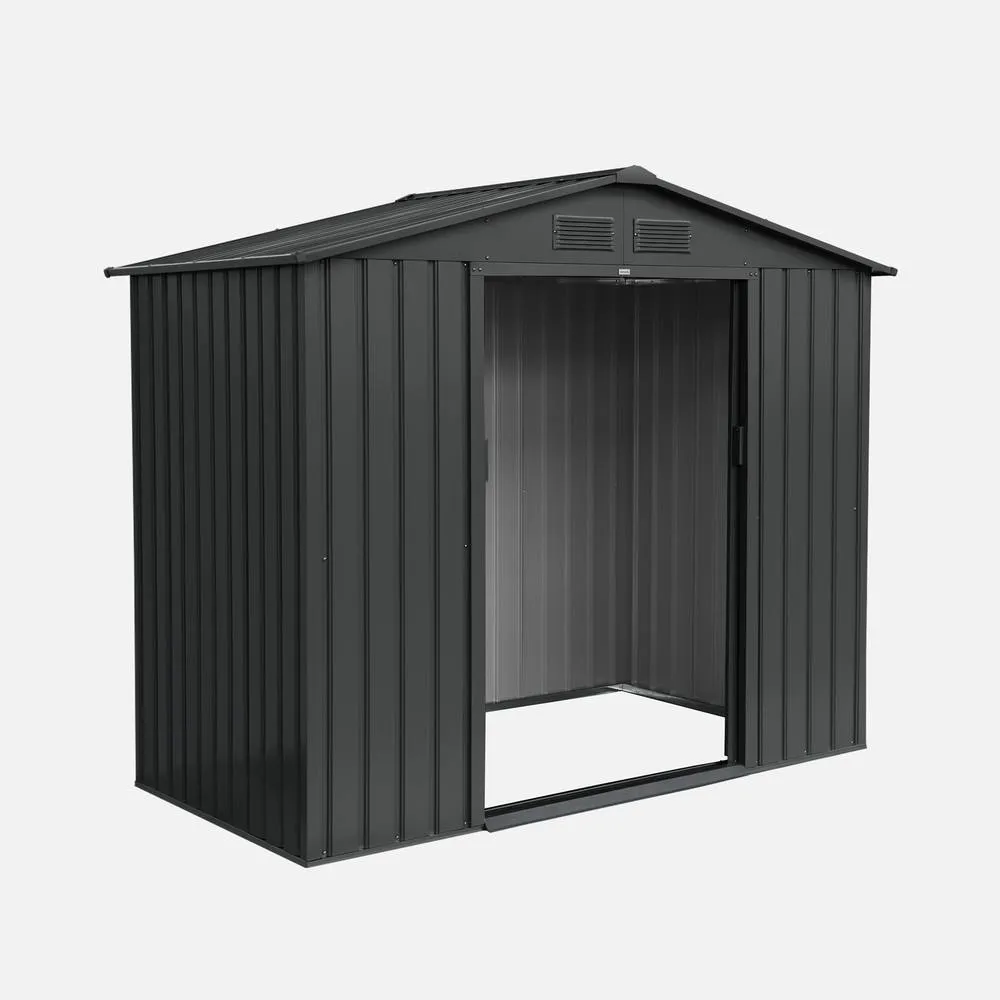 sweeek Garden Shelter 2.71m² With Anchor Kit in Dark Grey 4