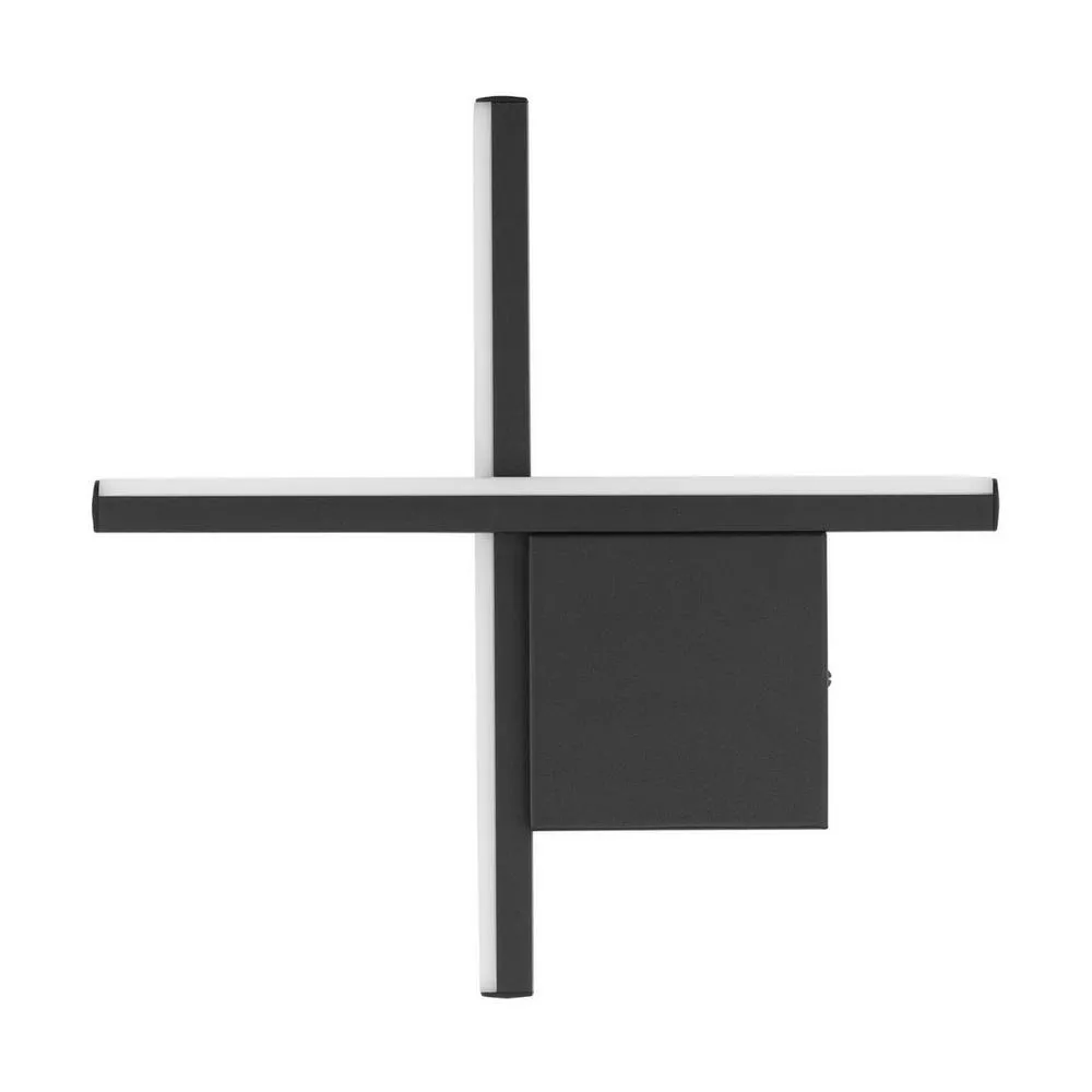 Netlighting Cross Integrated LED Wall Lamp Sandy Black LED 10W 660lm 2700K