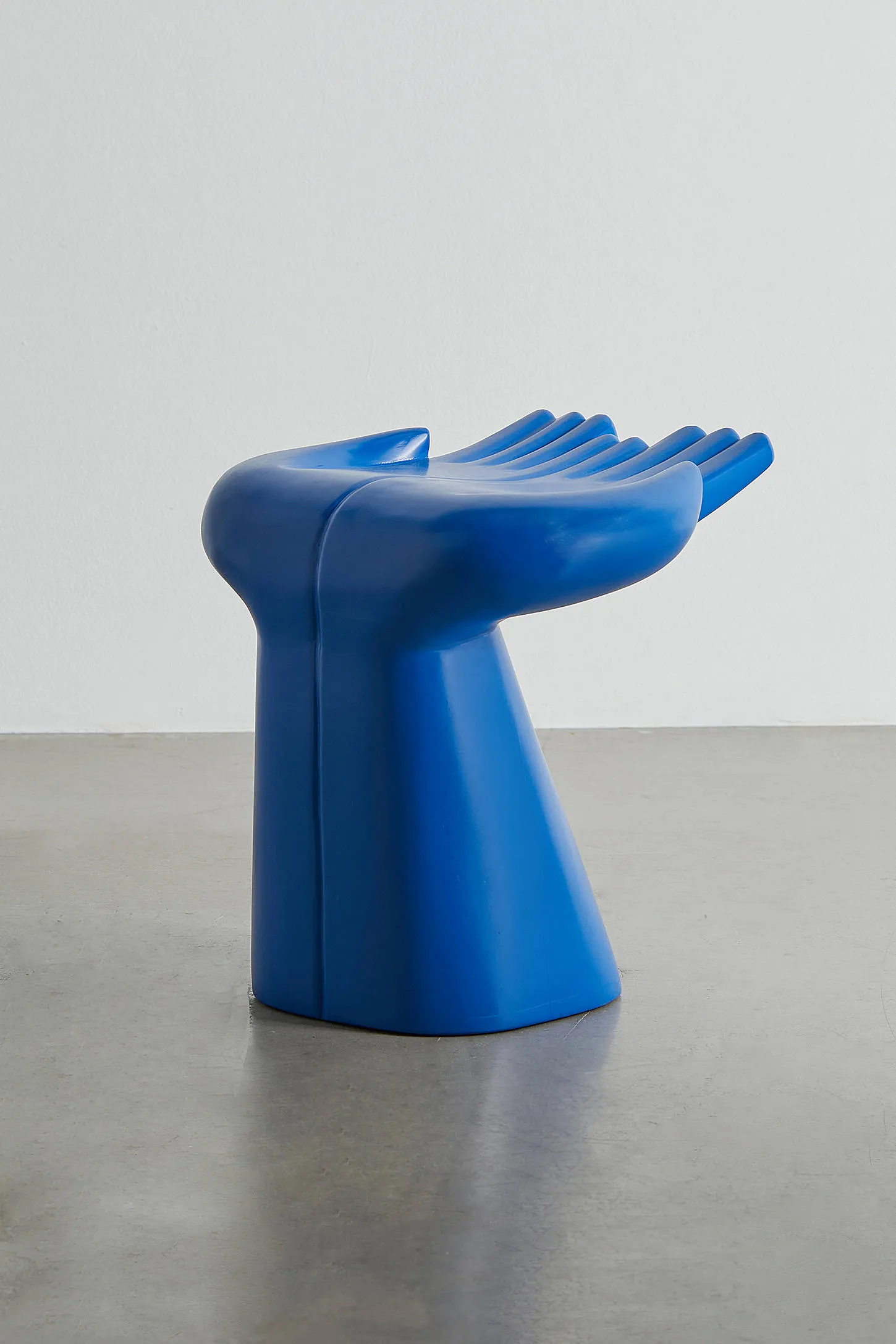 Open Hands Stool - Blue 3