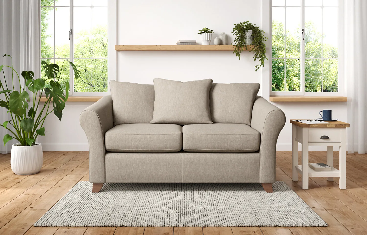 M&S Abbey Scatterback Large 2 Seater Sofa
