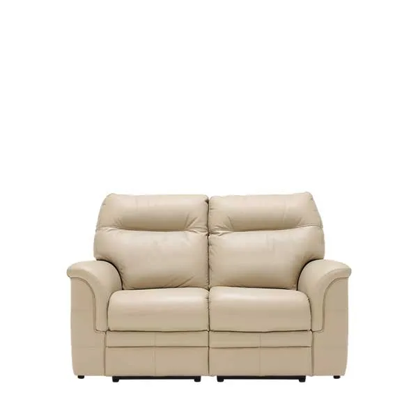 Parker Knoll Hudson 2 Seater Recliner Sofa Leather - Barker & Stonehouse