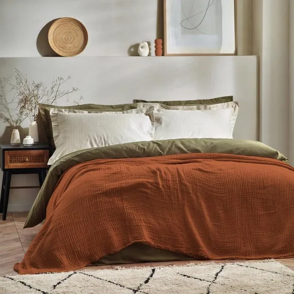 Lark Cotton Throw Blanket 1