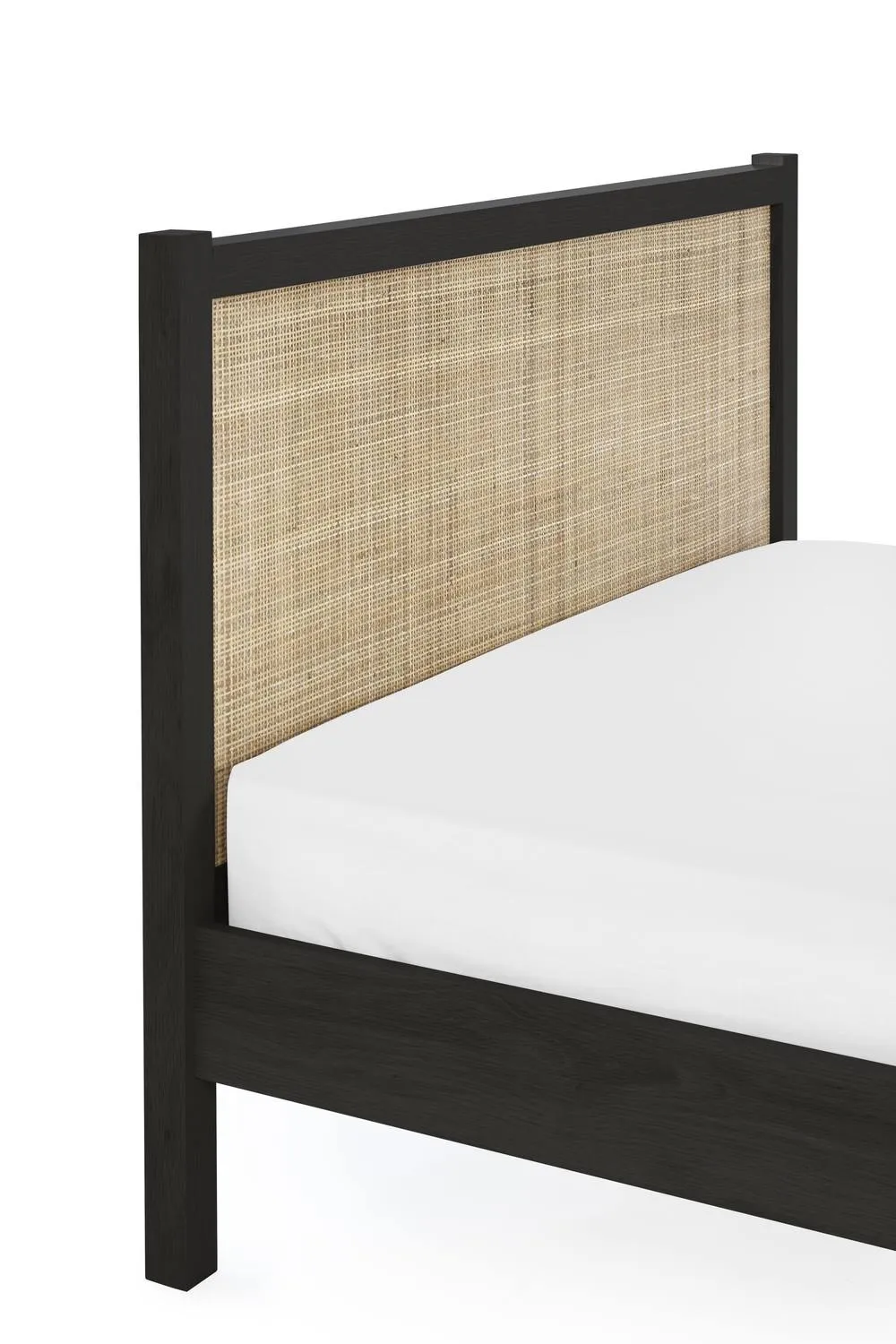Julian Bowen Padstow Rattan Effect Bed in Black 6