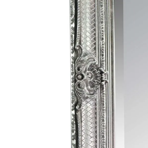 Davenport Ornate Flourish Rectangle Full Length Wall Mirror 4