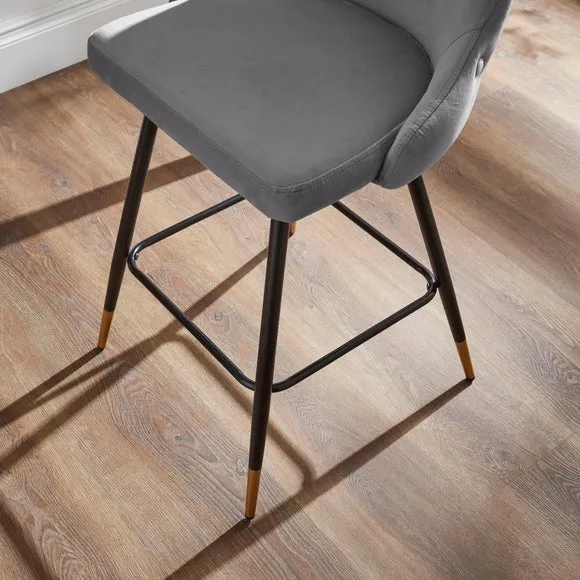 Ariana Bar Stool, Velvet 2