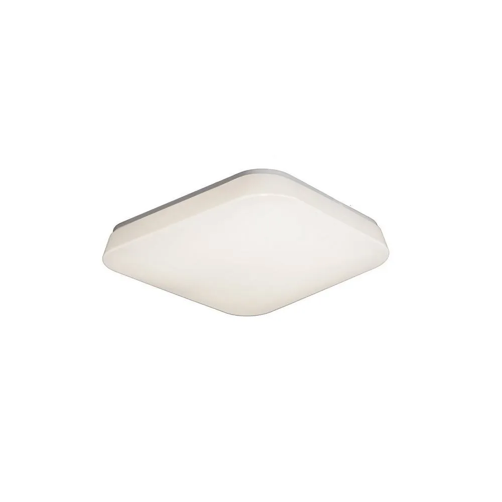 Netlighting Fusion Flush Ceiling Flush Wall 18W Medium LED 1800lm White Acrylic