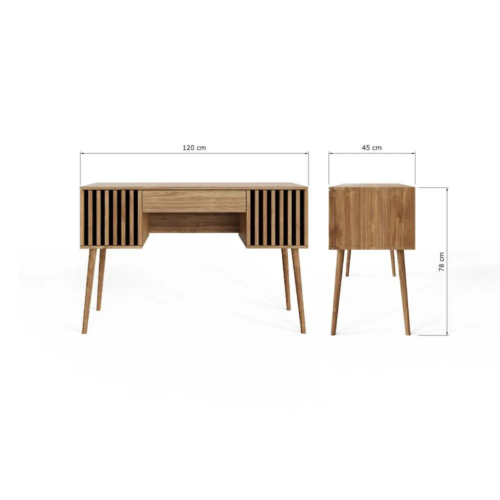 GFW Rowan Desk in Brown 6