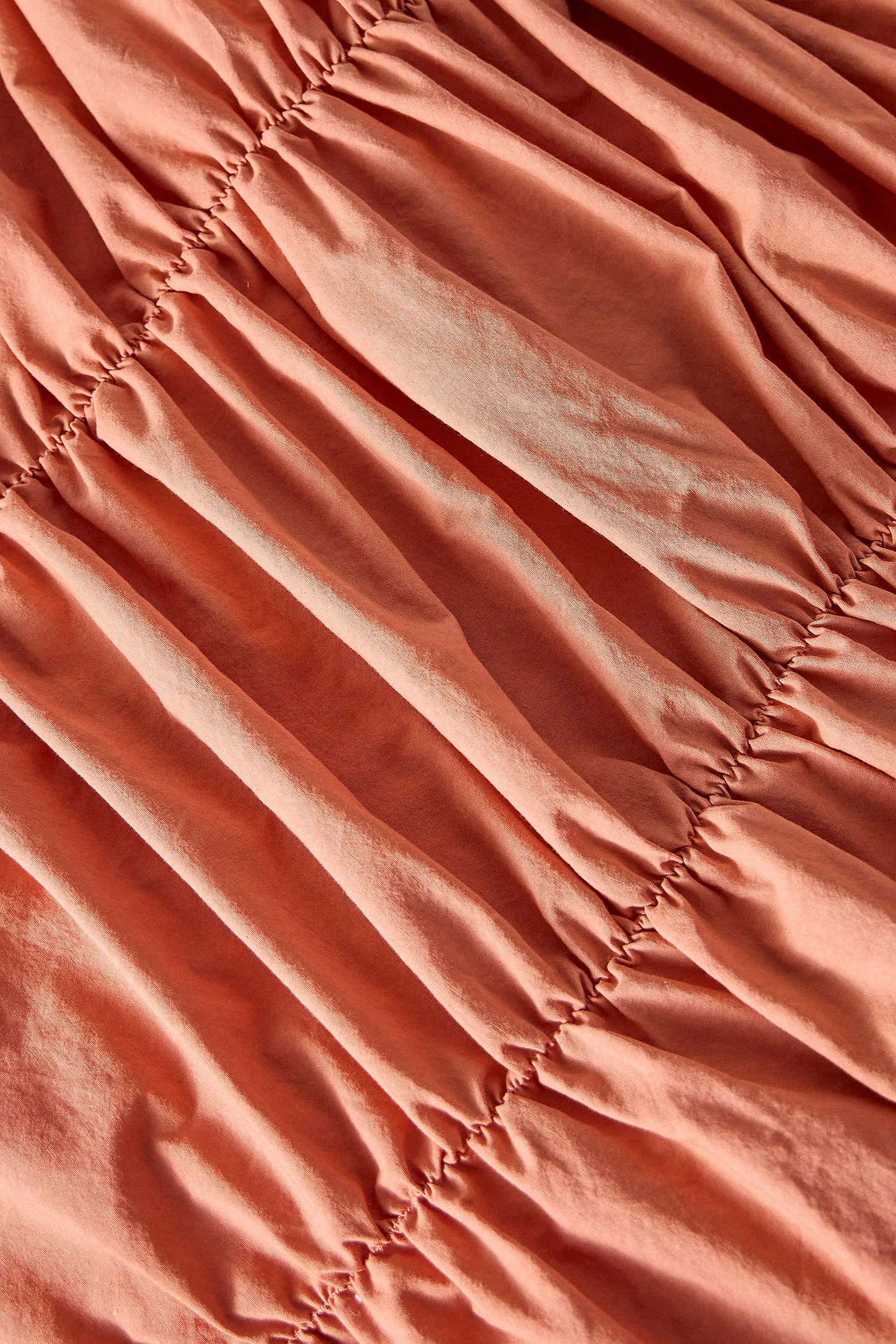 Cinched Duvet Set - Rust 5