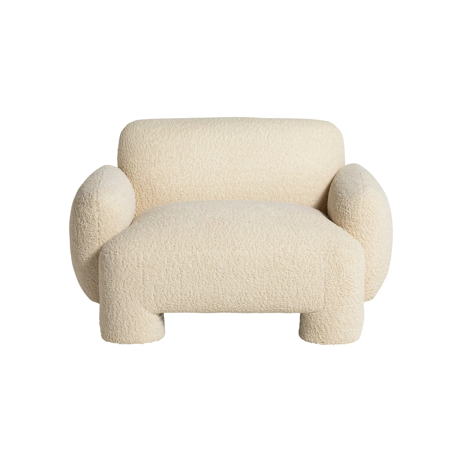 Adrina Armchair, White Boucle | Barker & Stonehouse 3
