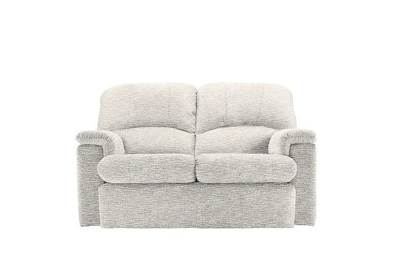 Chloe 2 Seater Fabric Sofa - No Recliner - Rush Cream