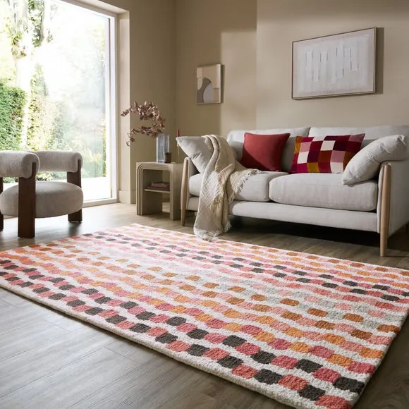 Shift Geometric Wool Rug 1