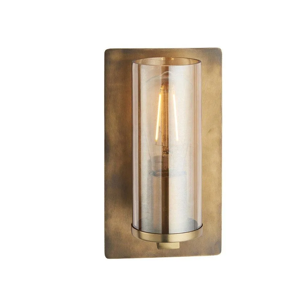 Netlighting 'PALERMO' Stylish Dimmable Indoor Modern Decorative Glass Wall Lamp in Yellow