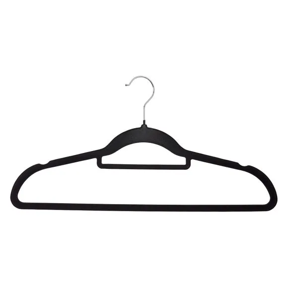 Set of 10 Flocked Hangers 3