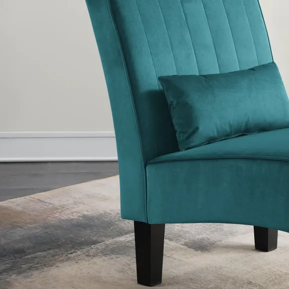 Bella Velvet Chaise Lounge 3