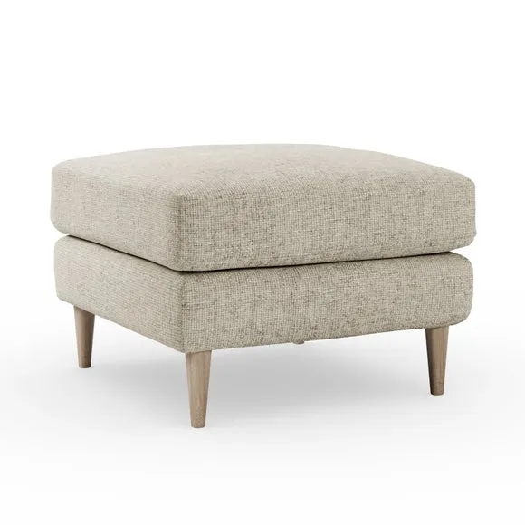 Sven Chunky Chenille Footstool 6