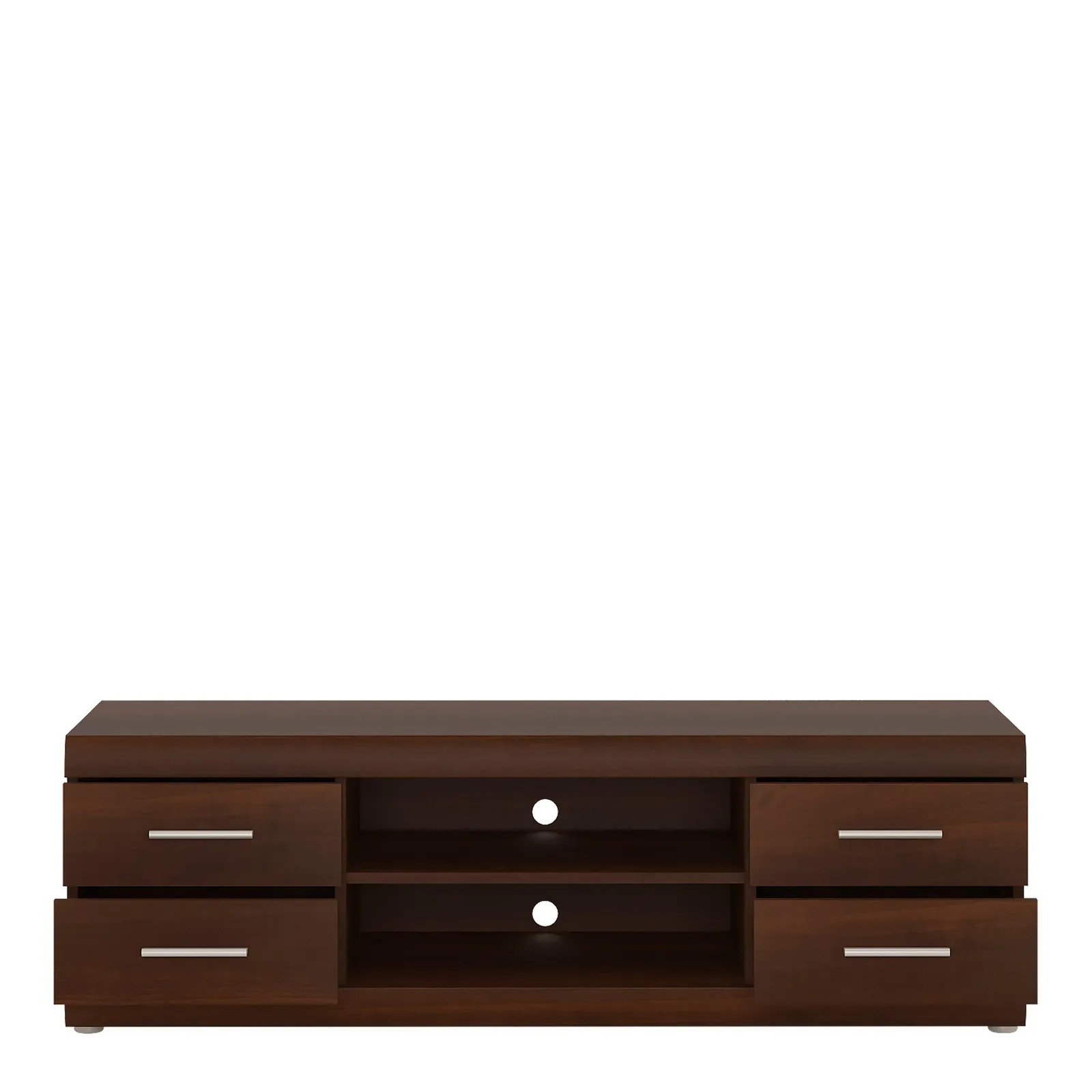 Furniture To Go Imperial Wide 4 Drawer TV Cabinet in Brown 2