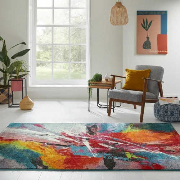 Concept Looms Art Splash Rug 1