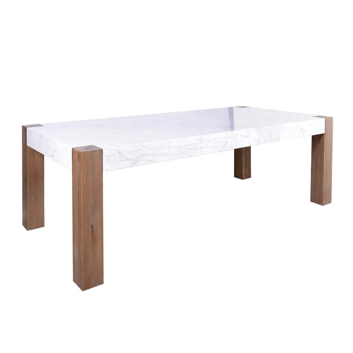 Timothy Oulton Junction Dining Table 180Cm, White Marble | Barker & Stonehouse 3