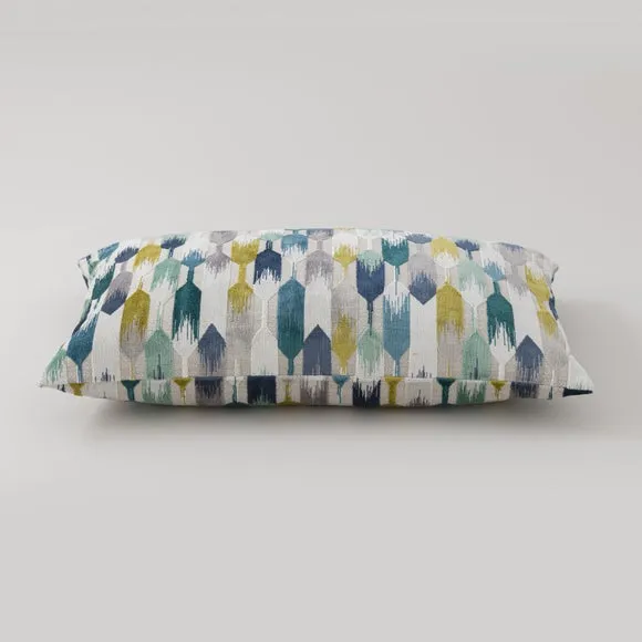 Kelso Cut Velvet Rectangle Cushion 4