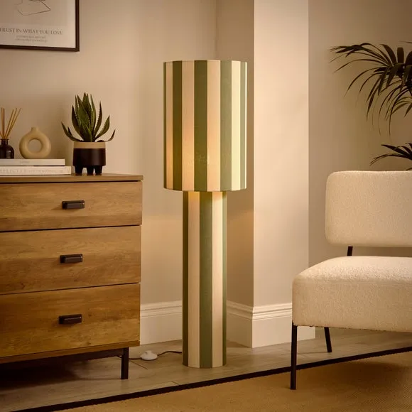 Beatrice Striped Floor Lamp 2