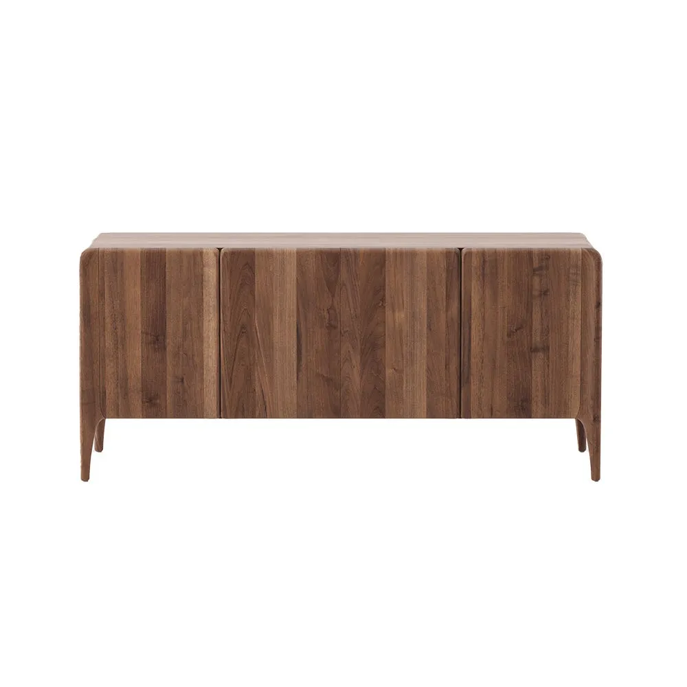Artisan Rio Sideboard 4 Doors Walnut Natural Oil 205 x 75cm 2