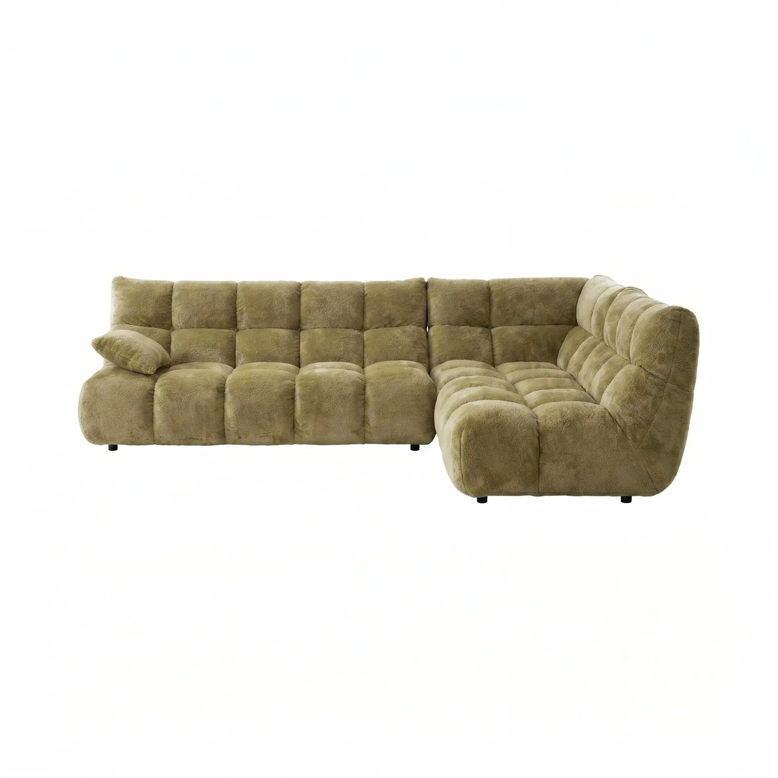 Bryce Corner Group Rhf, Green Fabric | Barker & Stonehouse 4
