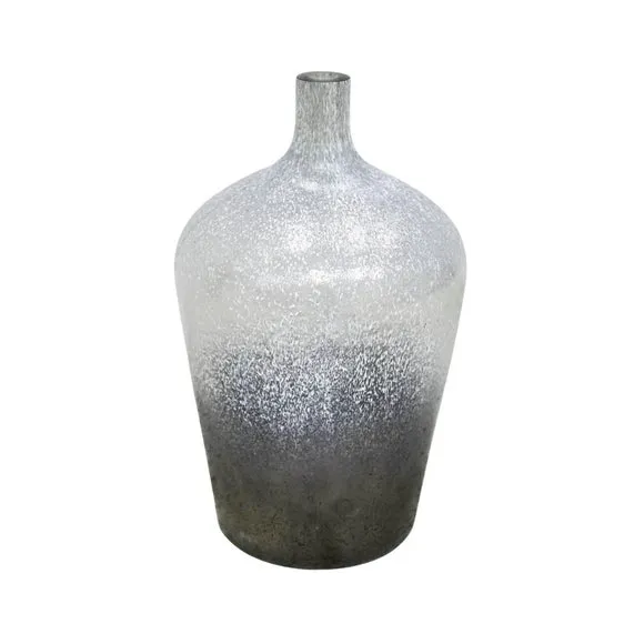 Verre Stem Frosted Glass Vase