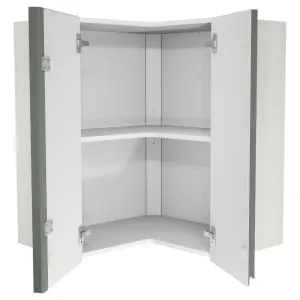 Wickes Madison Reed Green L-Shape Corner Wall Unit - 625mm 2
