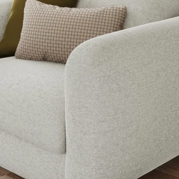 Luca Soft Chenille Snuggle Chair 5