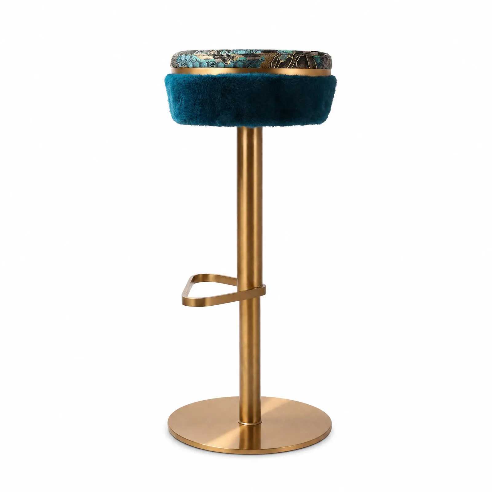 Izzy Bar-Stool, Blue Fabric | Barker & Stonehouse 5