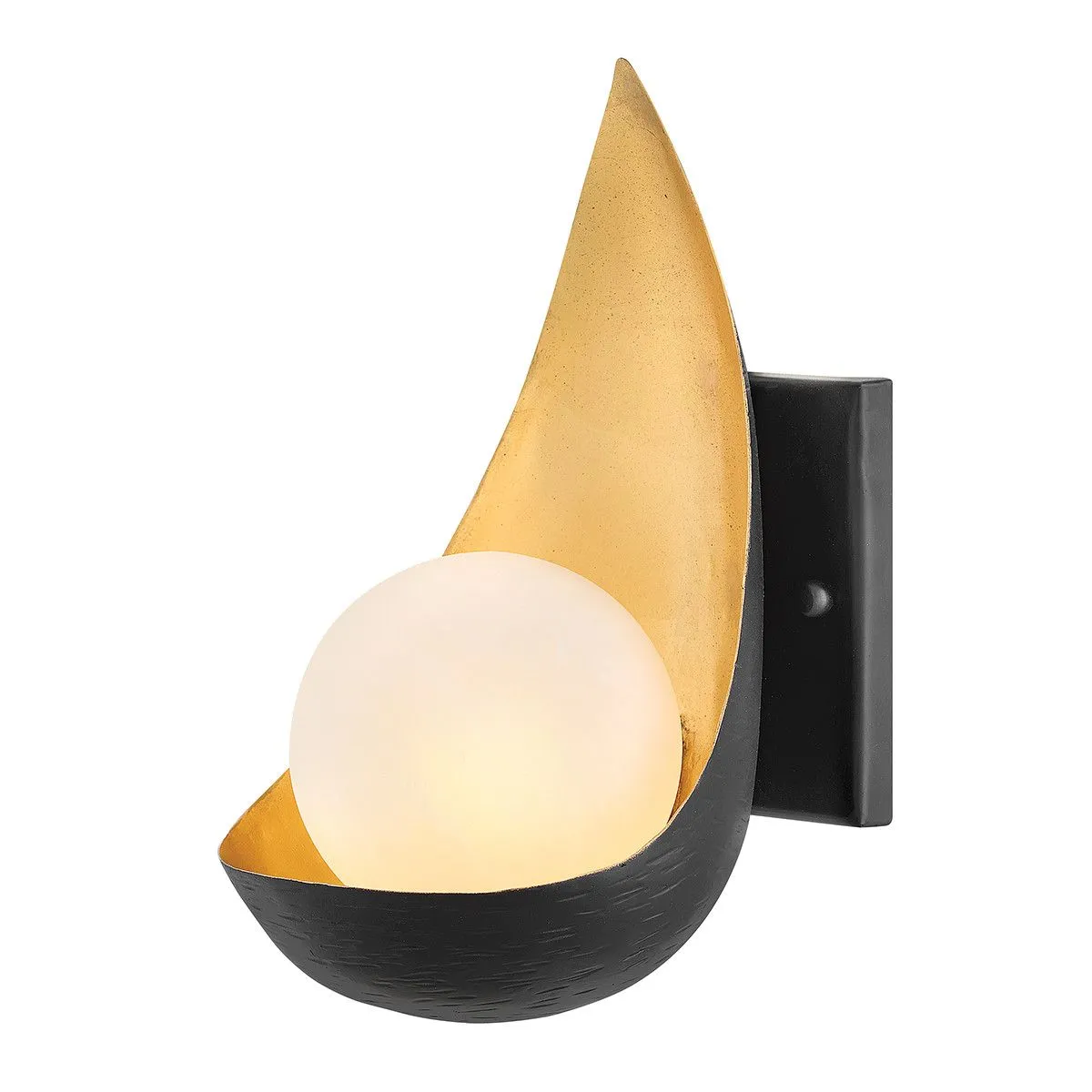 Netlighting Lisa McDennon by Hinkley Ren 1 Light Wall Light Black Gold
