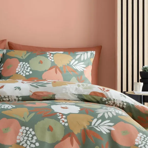 Yasmin Polycotton Duvet Cover & Pillowcase Set 2