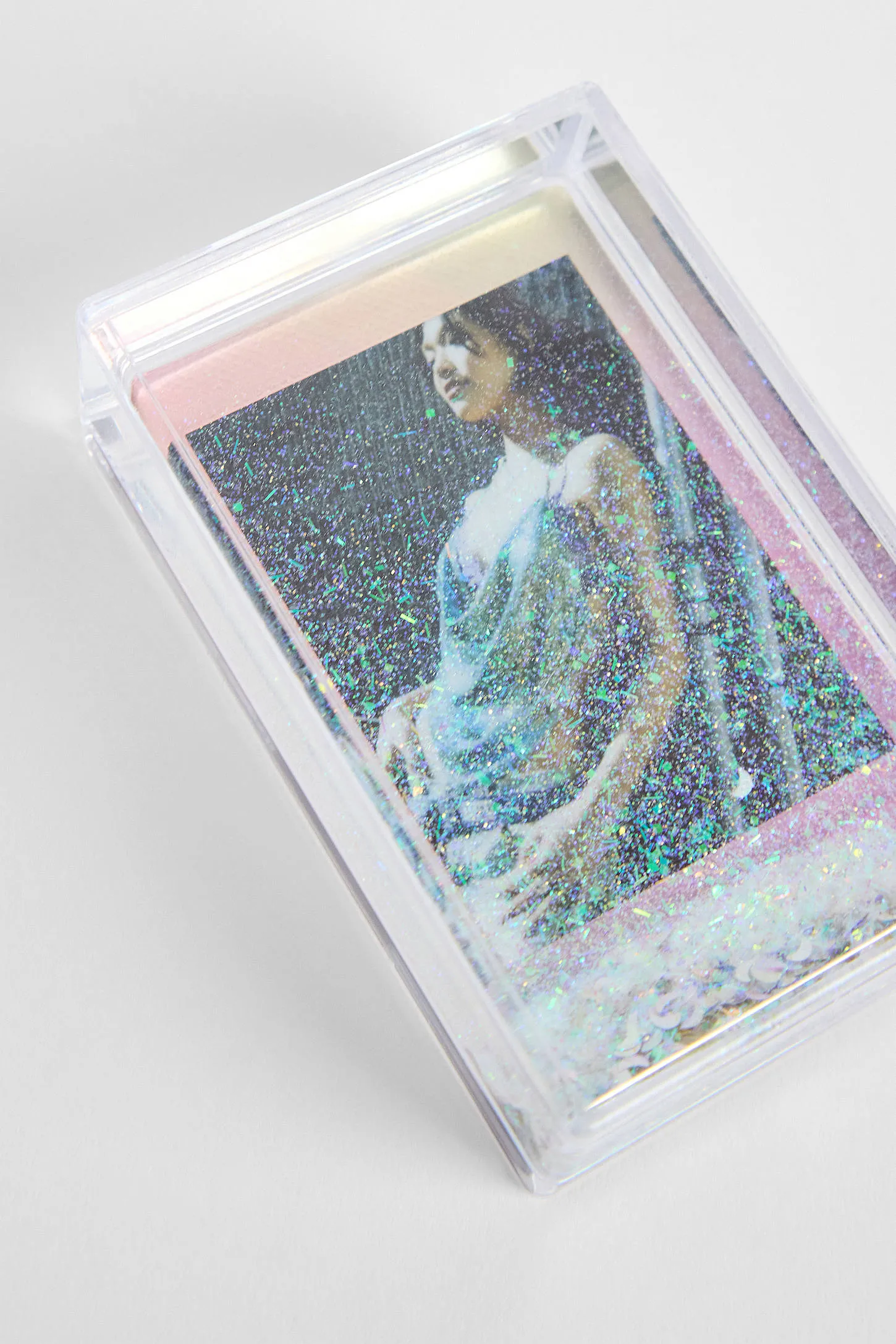 Moon Glitter Mini Instax Photo Frame - Holographic 2