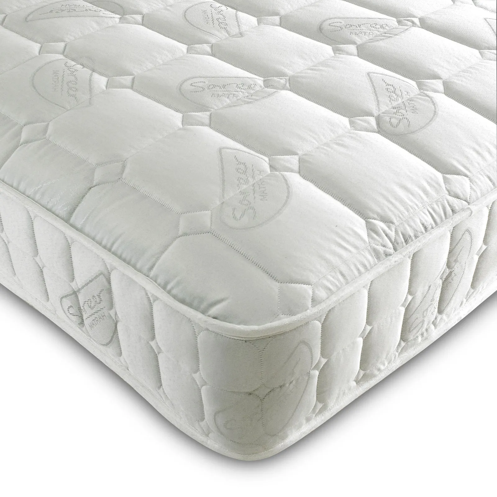 Sareer Furniture Limited Orthopaedic Coil Spring Mattress in White