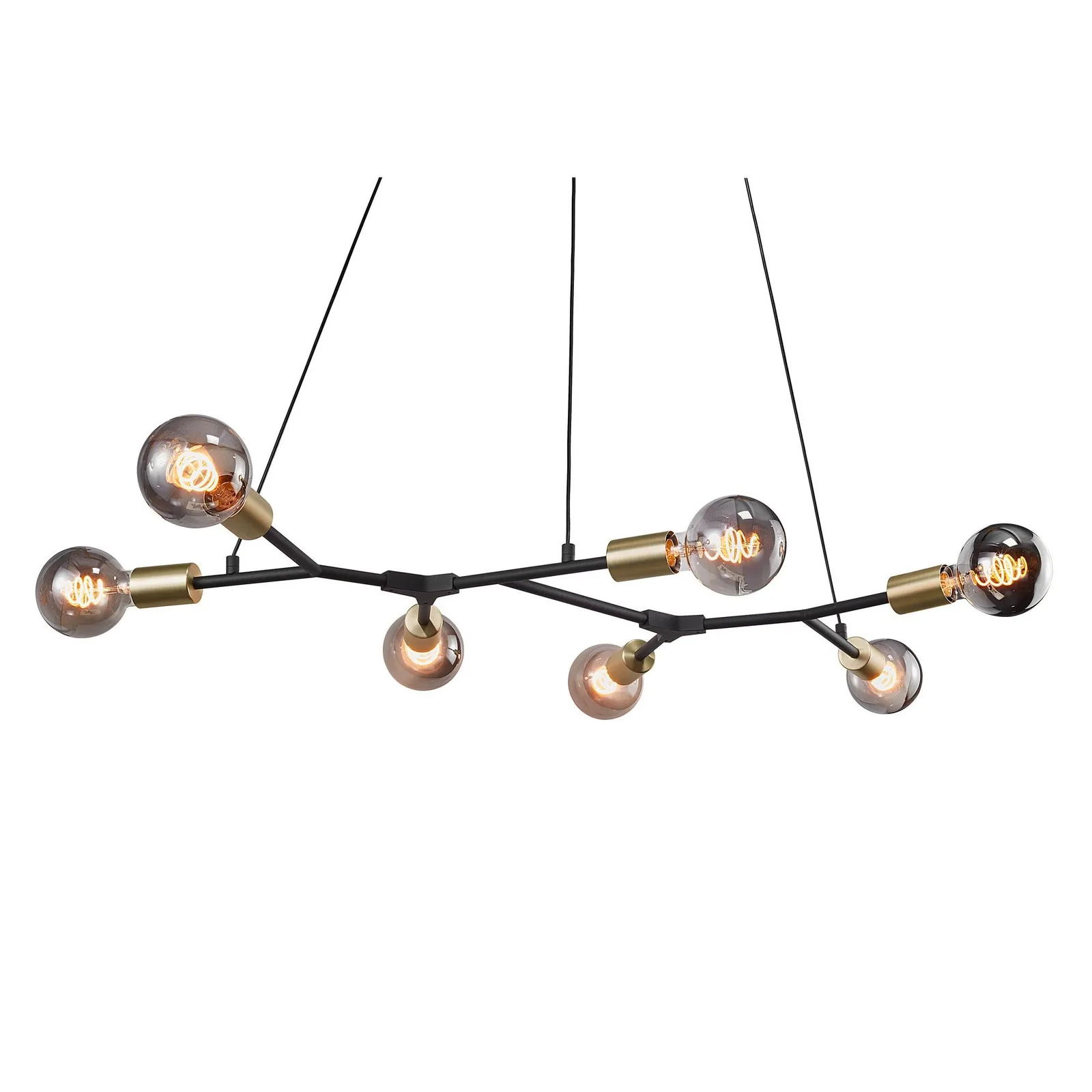 Nordlux Josefine Pendant Light Black Metal Dining Room E27 Mains 45cm 4