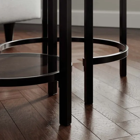 Sofia Glass Nest of Tables 5