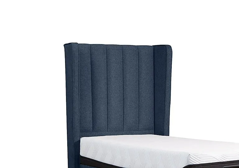 Suffolk Wickham Floor Standing Headboard - Single - Dark Blue
