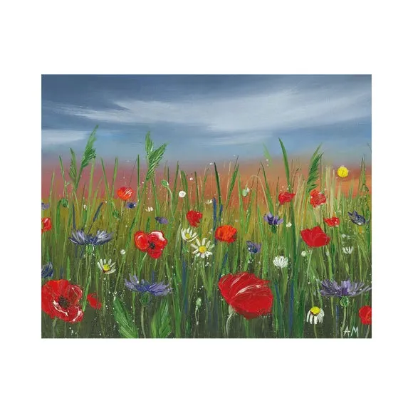 The Art Group Poppies Canvas 2
