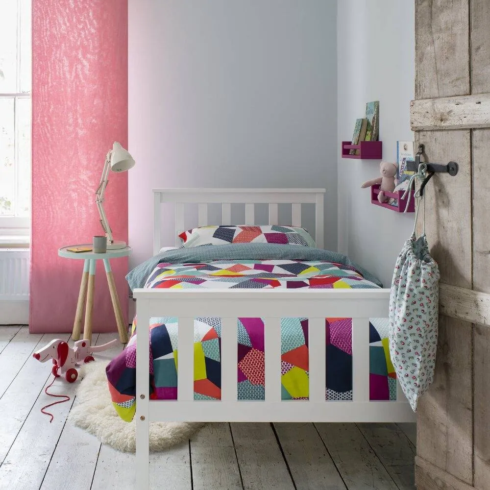 Nöa and Nani Dorset Single Bed in White 2