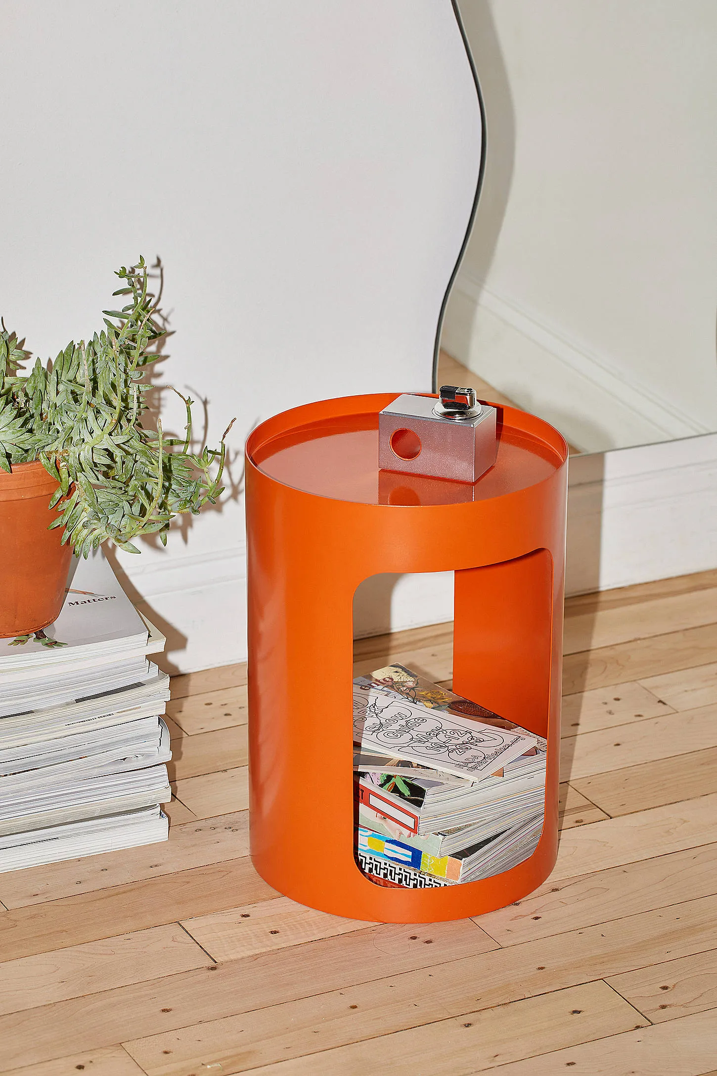 Devon Side Table - Orange