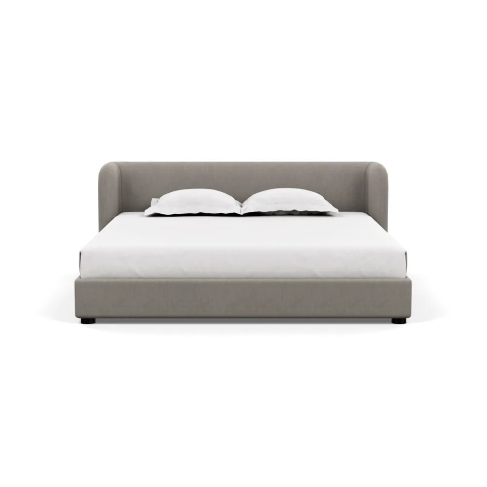 Scp Group Bed Super King Broad Weave Pebble 1
