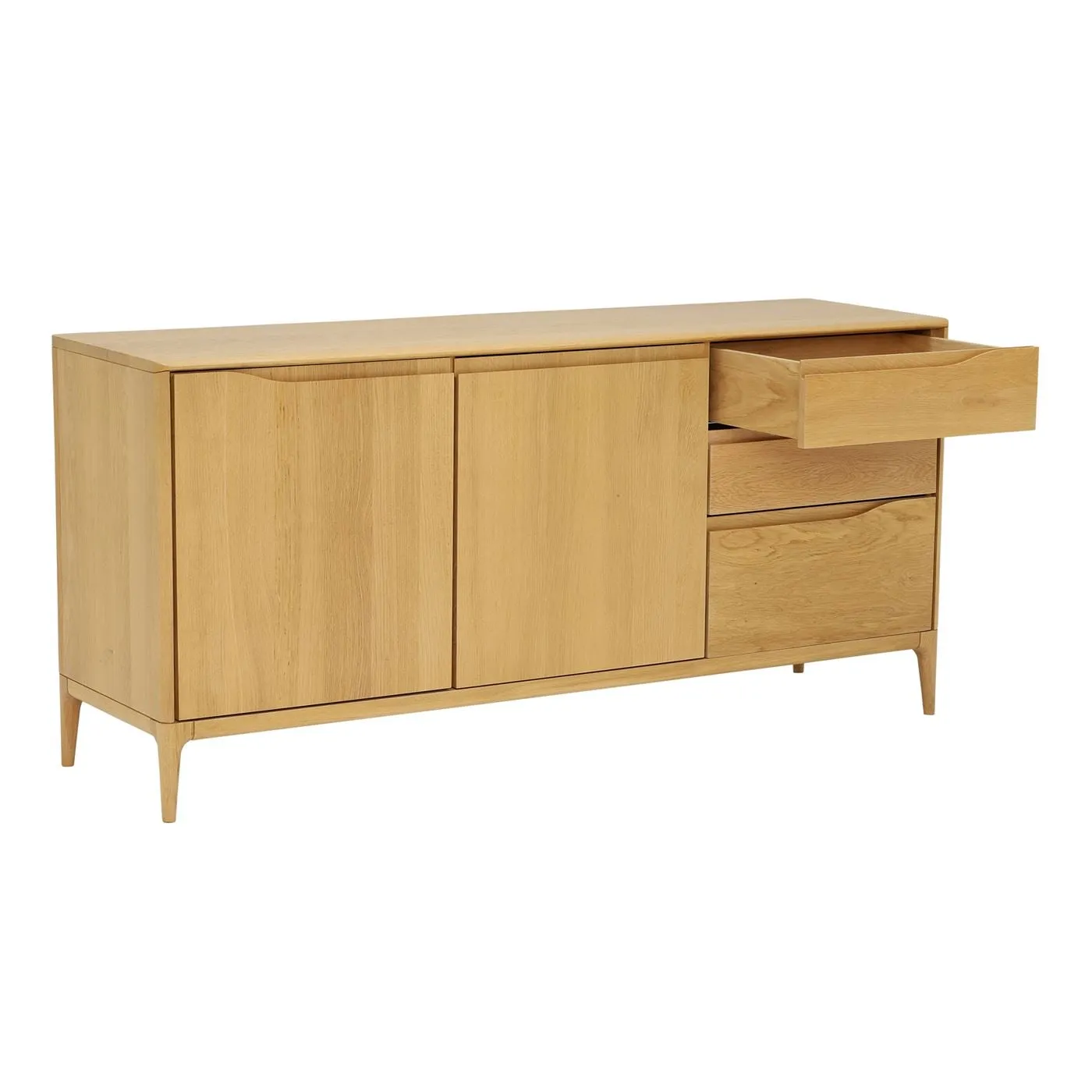 Ercol Romana Large Sideboard, Neutral Oak | Barker & Stonehouse 6