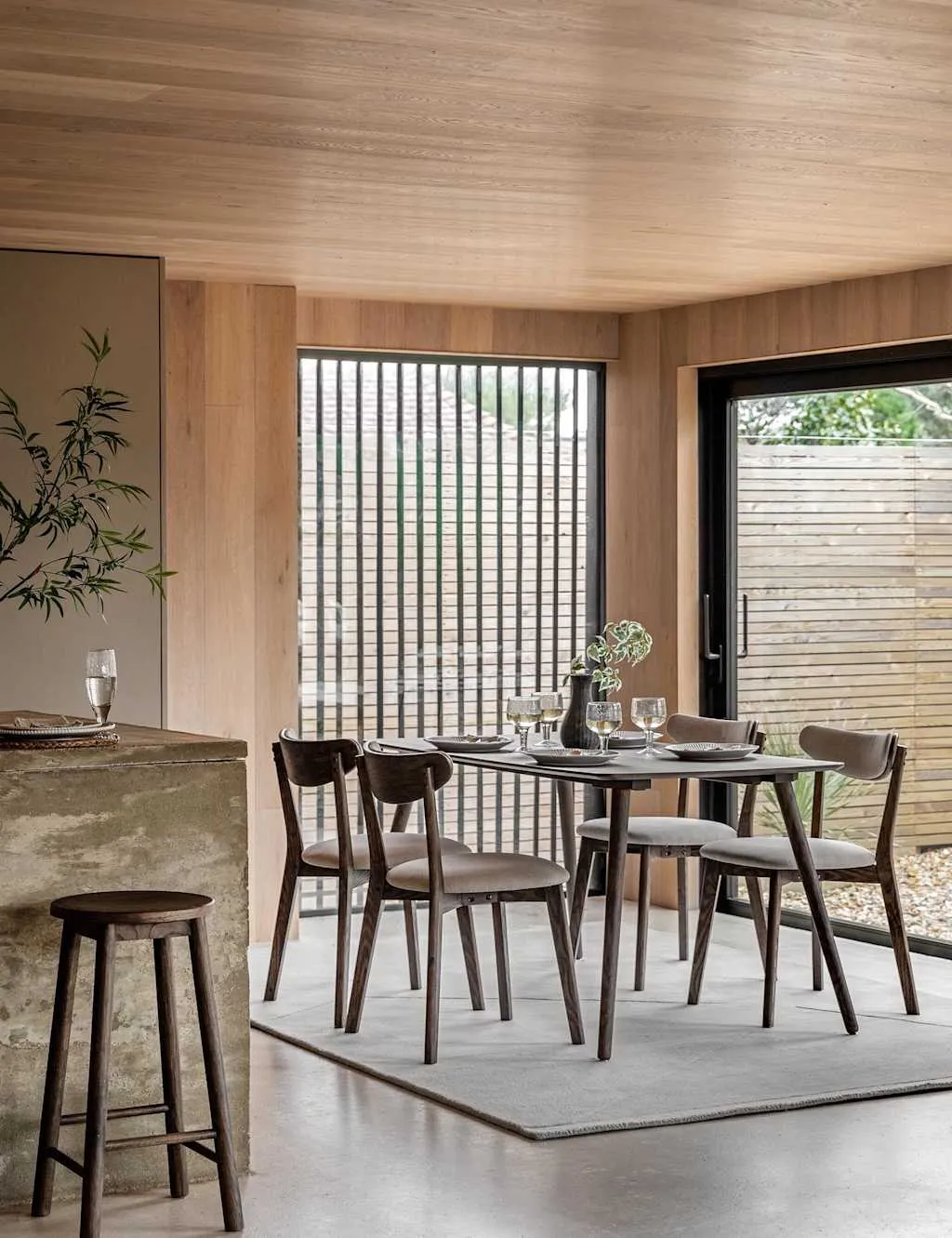 Gallery Direct Hatfield 4 Seater Dining Table Natural