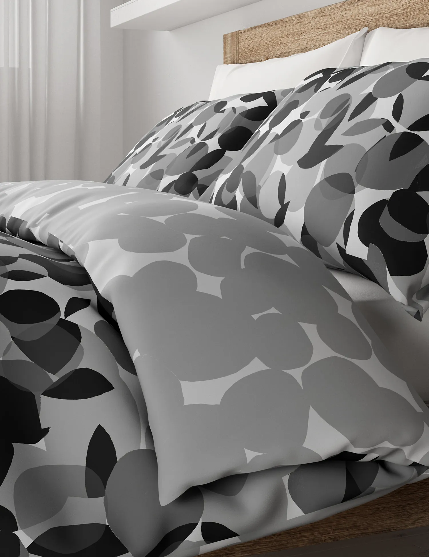 M&S Cotton Mix Circle Bedding Set
